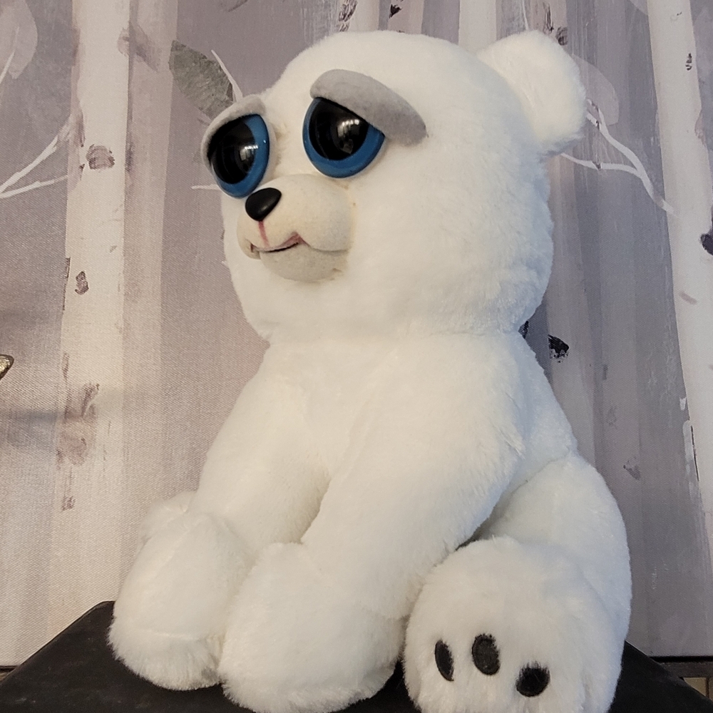 Feisty Pets Karl The Snarl The Polar Bear Plush - Picture 4 of 16